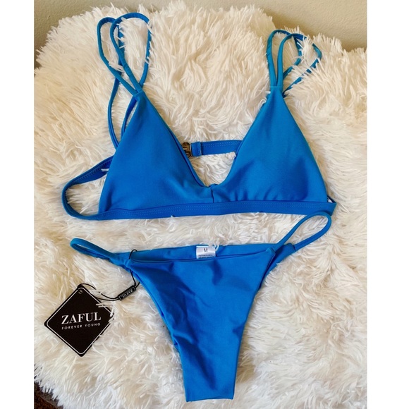 Zaful Other - Spaghetti Strap Bikini Set Zaful Other - Spaghetti Strap Bikini Set